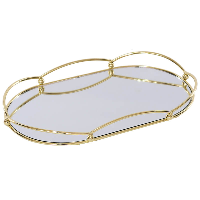 Gold Rectangular Tray