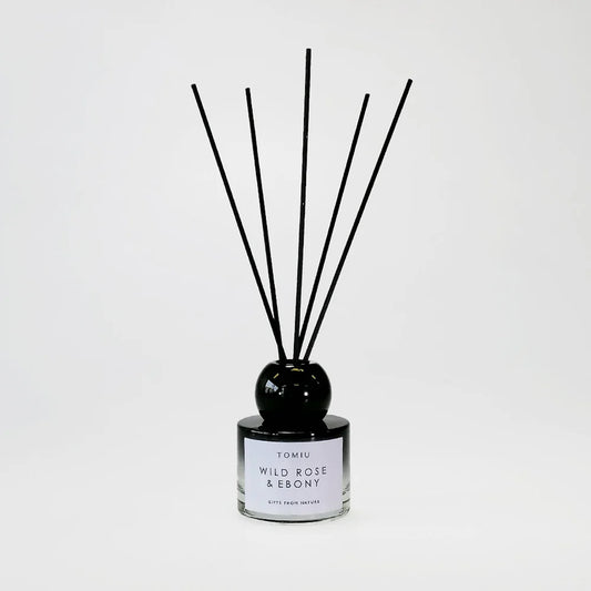 Tomiu Wild Rose and Ebony reed fragrance Diffuser