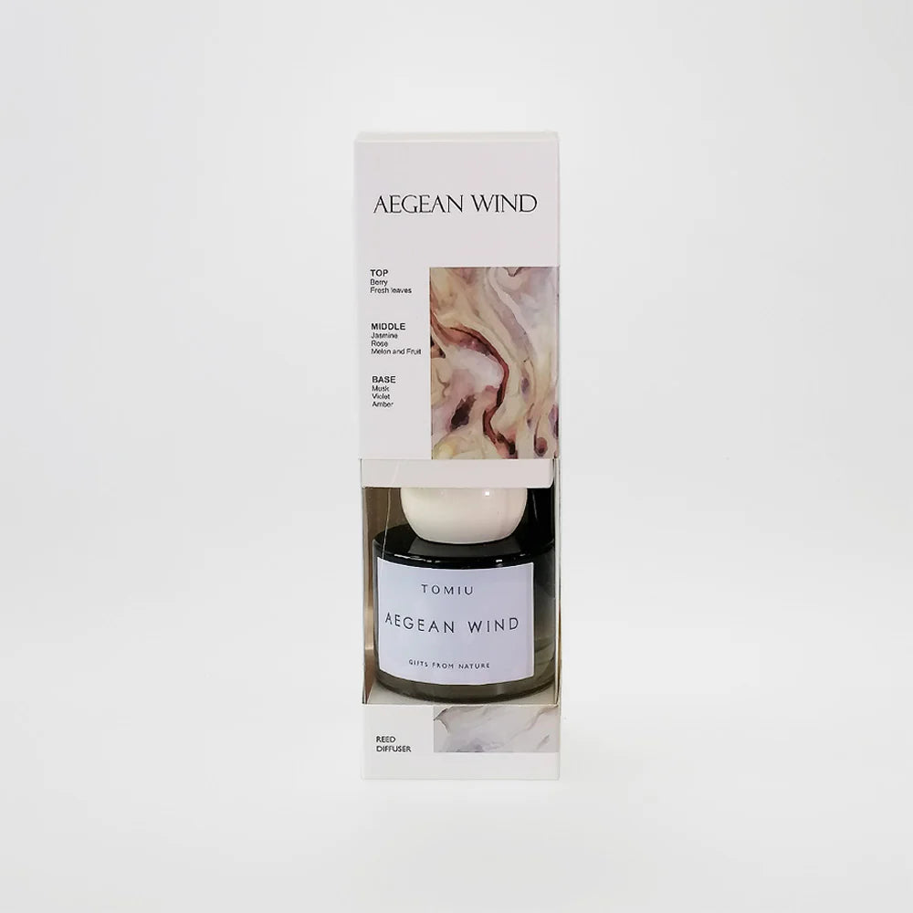 Tomiu Aegean Wind reed fragrance Diffuser