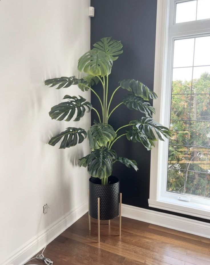 Faux Monstera plant in pot 95CM