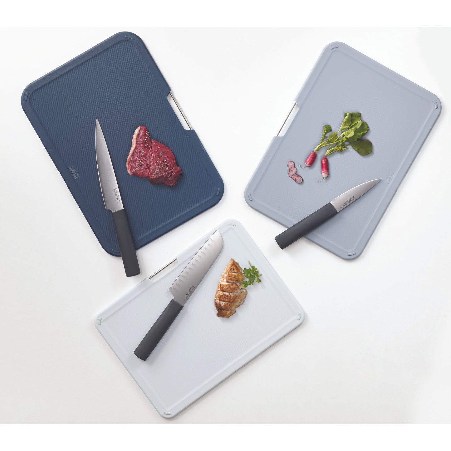 Nest™ Boards Plus 6-piece Knife & Chopping Board Set