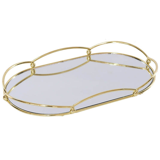 Gold Rectangular Tray