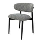 Valentino Dining Chair in Walkabout Liquorice