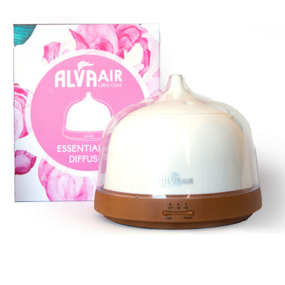 DIFFUSER FOR AROMATHERAPY ESSENTIAL OILS & 9PC OILS VALUE Gift Set