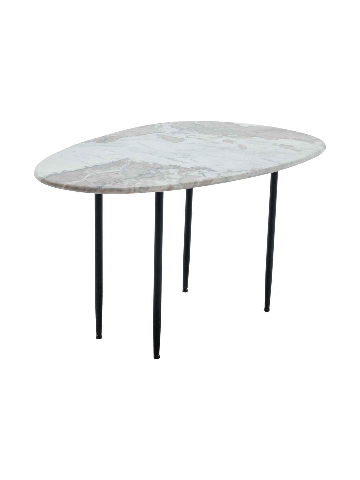 Abstract Side Table Set in Smoulder