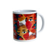 Ceramic Collage Abstract Mug - Colorful