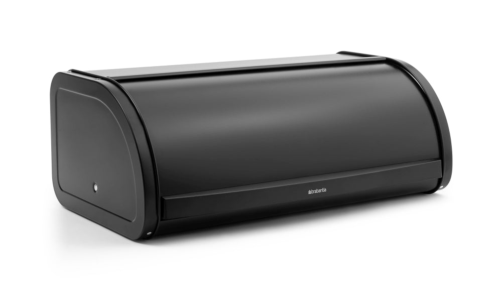 Bread Bin Roll Top - Matt Black