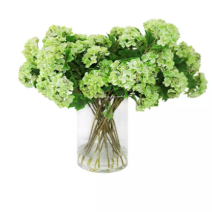 Green Hydrangea Silk Arrangement – Large 80cm