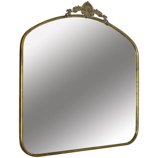 Countess Vintage Brass/Gold Mirror 82X90CM