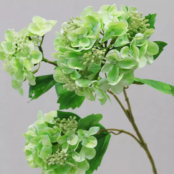 Hydrangea Spray – Green 85cm