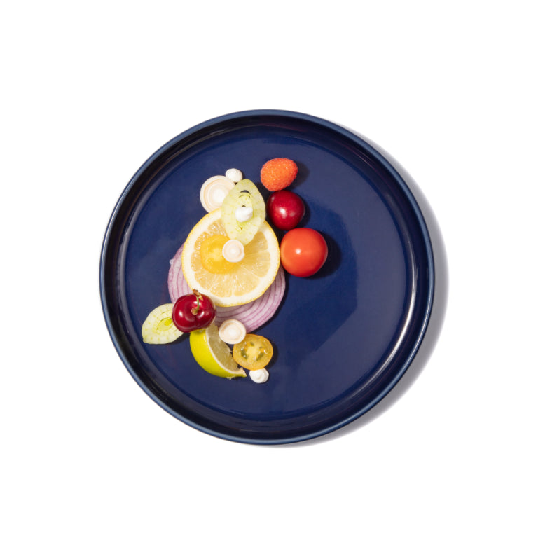 Flat Stackable Side Plate (choose from 4 colours)