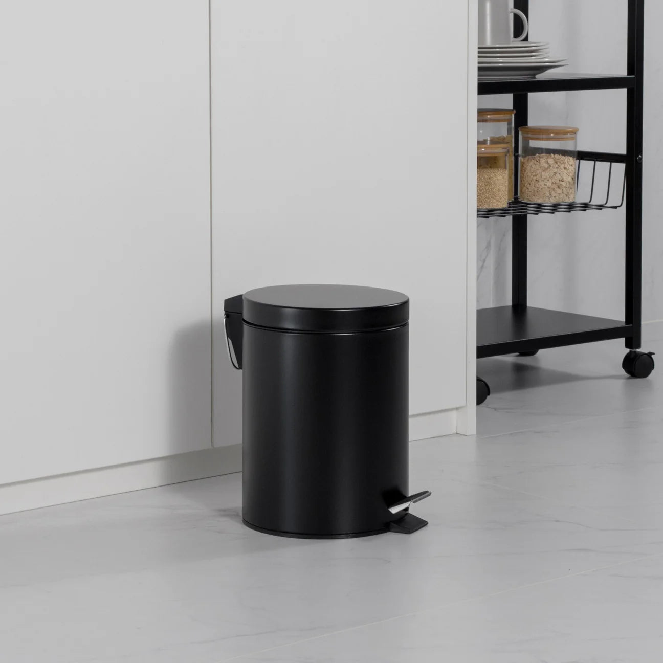 Circular Pedal Bin 5L | Roma