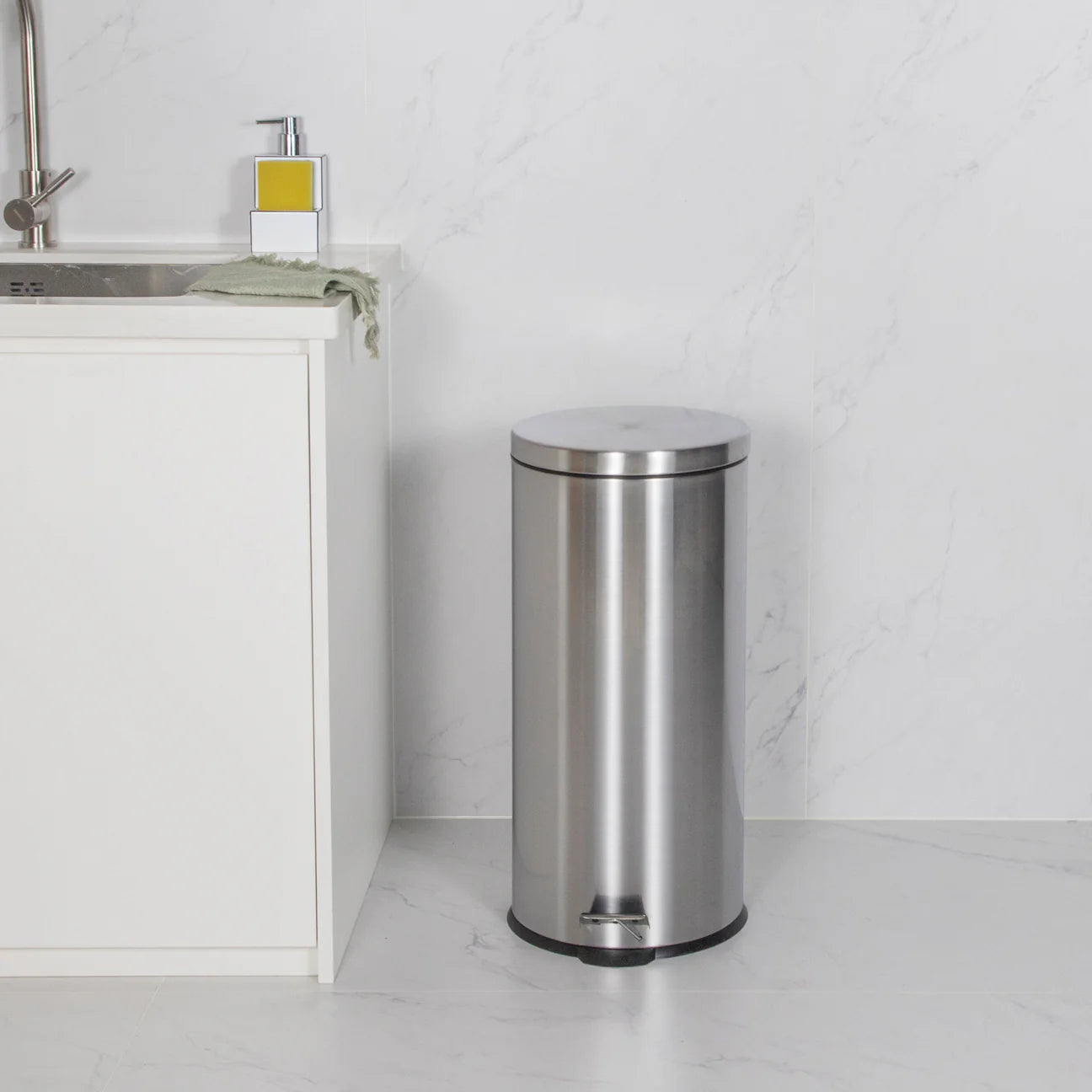 Circular Pedal Bin 30L | Roma