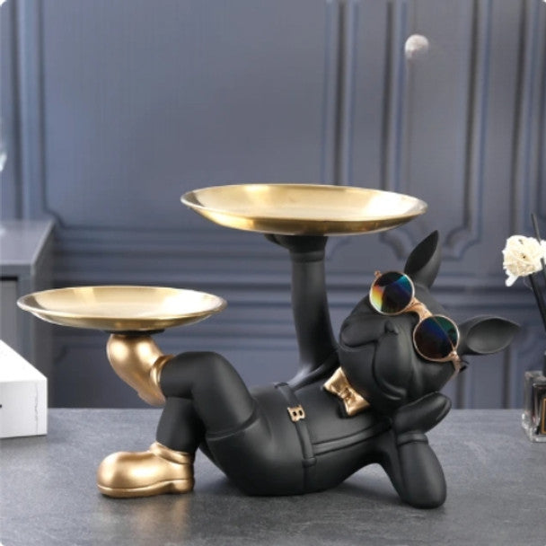 Cool Dog Craft - Black Chilling, Two Gold Plates