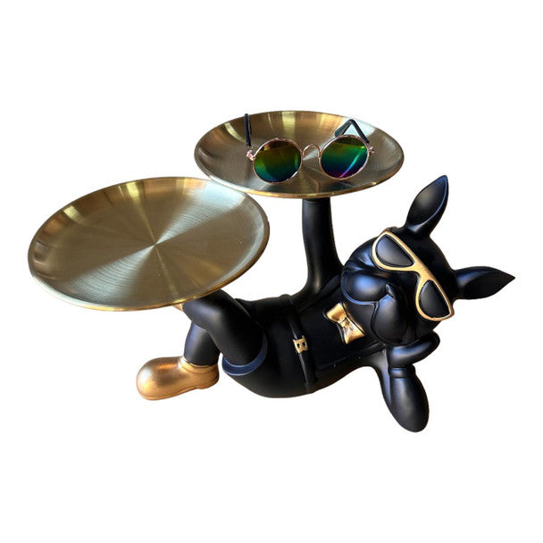 Cool Dog Craft - Black Chilling, Two Gold Plates