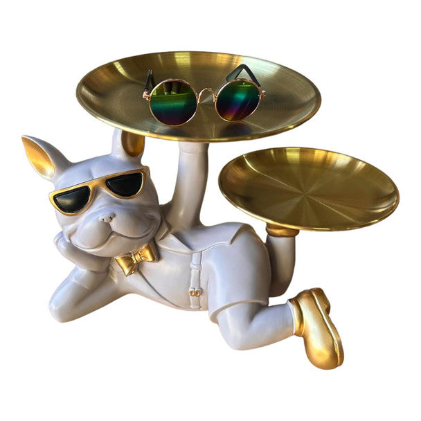 Cool Dog Craft - White Chill, Two Gold Plates