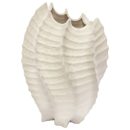 Shell Vase Cream 24cm