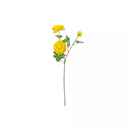 Rananculus Spray – Dark Yellow