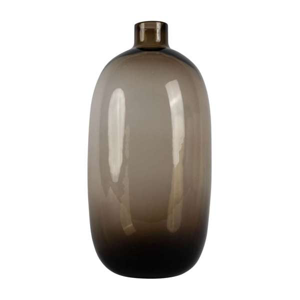 Anouk Glass Vase in Sepia