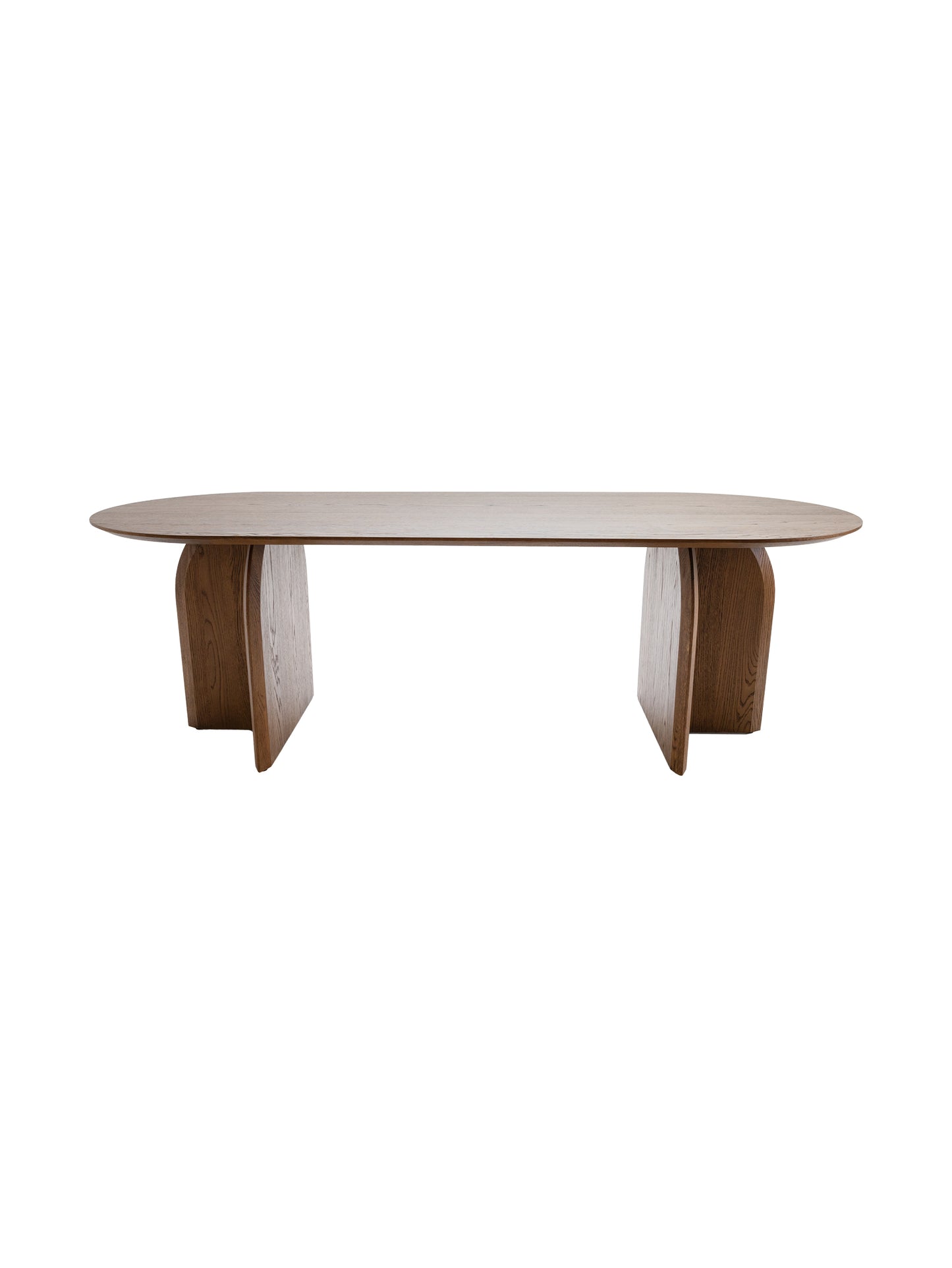 Monument 10-12 Seater Oval Dining Table in Shoreline