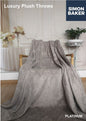 Simon Baker - Luxury Plush Embossed Blanket