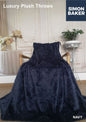 Simon Baker - Luxury Plush Embossed Blanket