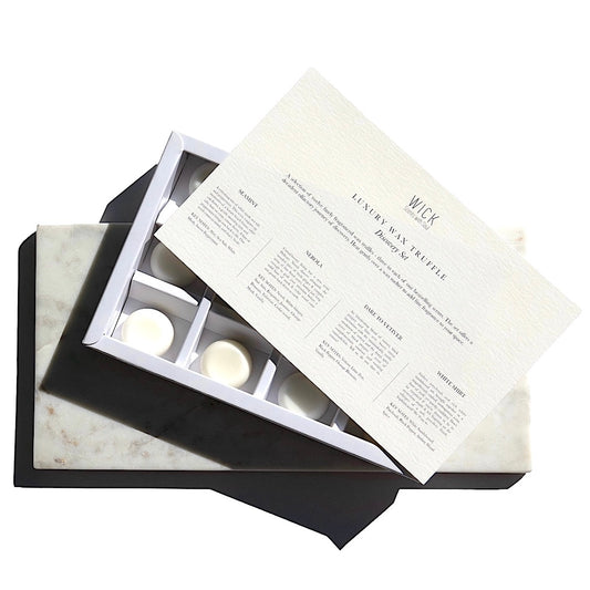 The Wax Melter & Wax Truffle Discovery Set |Gift Set - White